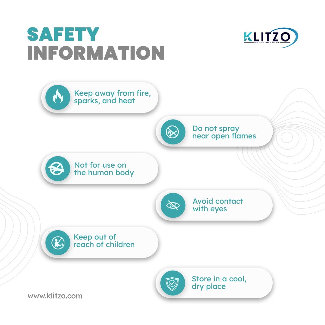 KLITZO Shoe Deodorizer and Disinfectant Spray 100ml 5